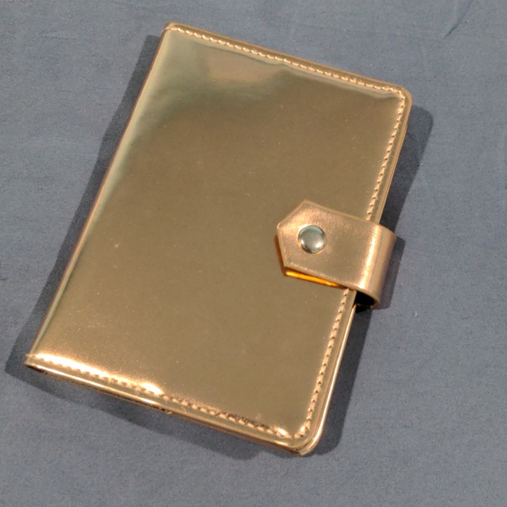 Rose Gold Passport Holder